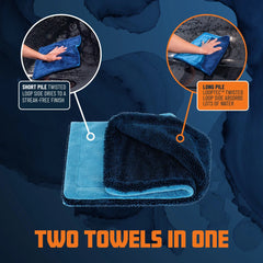 Little Megalodon Multi-Purpose Microfiber Towel 2-Pack